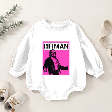 Discover Hit Man - Bret Hart - Baby Romper Sweatshirts