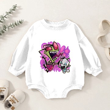 Discover Invader Zim - Invader Zim - Baby Romper Sweatshirts