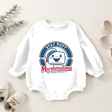 Discover Stay Puft Marshmallows - Ghostbusters - Baby Romper Sweatshirts