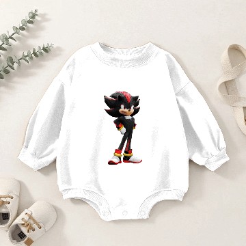 Discover Sonic 2 Shadow The Hedgehog Movie Baby Romper Sweatshirts