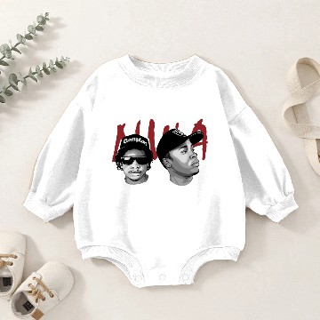 Discover Dr Dre & Eazy-E - Nwa - Baby Romper Sweatshirts