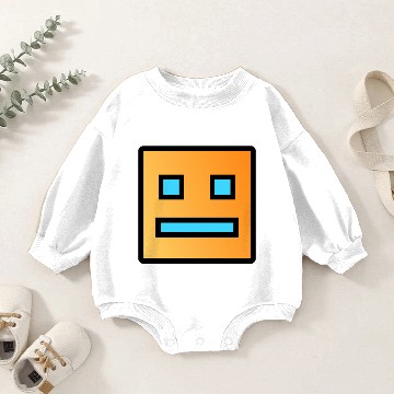 Discover Geometry Dash - Geometry Dash - Baby Romper Sweatshirts