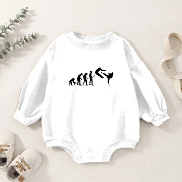 Discover CHUCK NORRIS EVOLUTION Baby Romper Sweatshirts
