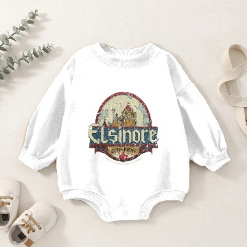 Discover Elsinore Beer 1983 Baby Romper Sweatshirts