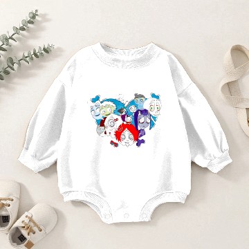 Discover Ruby Gloom heart Baby Romper Sweatshirts