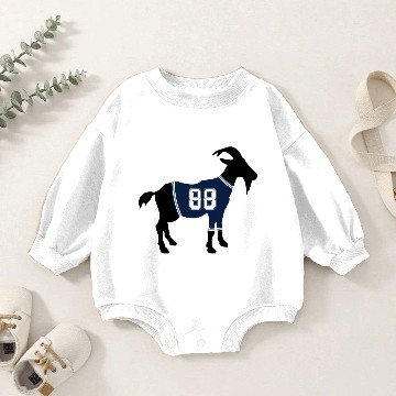 Discover CeeDee Lamb GOAT - Ceedee Lamb - Baby Romper Sweatshirts