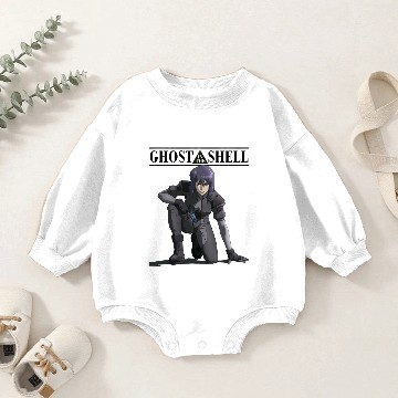 Discover Ghost In The Shell's Kusanagi - Ghost In The Shell - Baby Romper Sweatshirts