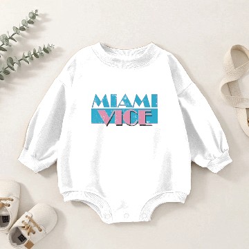 Discover Miami Vice, distressed - Miami Vice - Baby Romper Sweatshirts