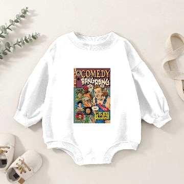 Discover Comedy Bang Bang - Comedy Bang Bang - Baby Romper Sweatshirts