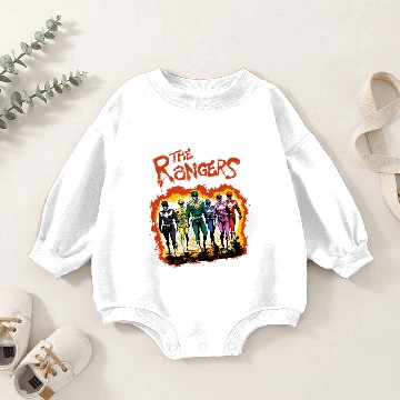 Discover The Rangers - Power Rangers - Baby Romper Sweatshirts