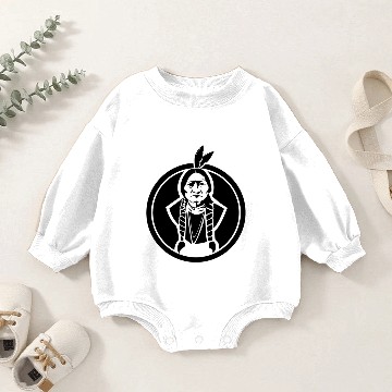 Discover Sitting Bull US Native Baby Romper Sweatshirts