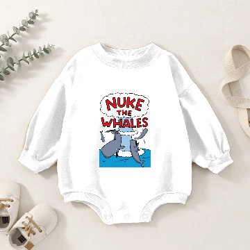 Discover Nuke The Whales - Simpsons - Baby Romper Sweatshirts