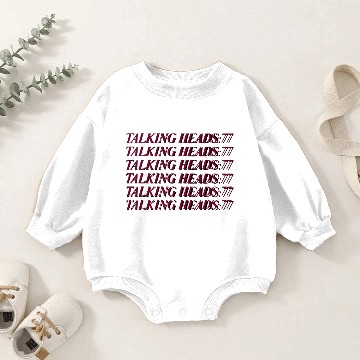 Discover hipster boho fanatics bands 80s - Talking Heads Band - Baby Romper Sweatshirts