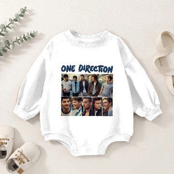 Discover One Direction Zip Baby Romper Sweatshirts