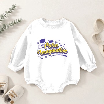 Discover Pure Imagination - Willy Wonka - Willy Wonka - Baby Romper Sweatshirts