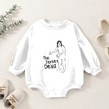 Discover The Jersey Devil - X Files - Baby Romper Sweatshirts