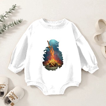 Discover dark souls - Dark Souls - Baby Romper Sweatshirts