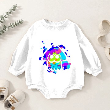 Discover Splatoon Squid Baby Romper Sweatshirts