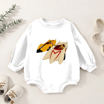 Discover speed vintage - Speed Racer - Baby Romper Sweatshirts