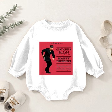 Discover Marty Robbins: Gunfighter Ballads Classic Baby Romper Sweatshirts