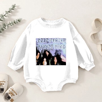 Discover Deep Purple Baby Romper Sweatshirts - Machine Head