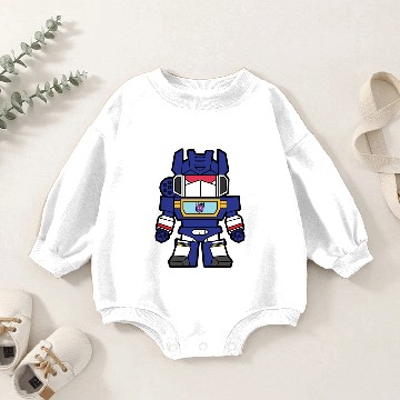 Discover Soundwave Transformers Chibi - Transformers - Baby Romper Sweatshirts