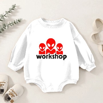 Discover Alien Workshop Logo Baby Romper Sweatshirts