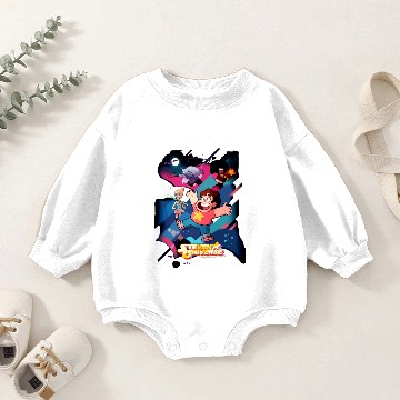 Discover Steven Universe Group Shot Gift Baby Romper Sweatshirts Baby Romper Sweatshirts