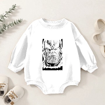 Discover Hand Painted Thanos Design Baby Romper Sweatshirts