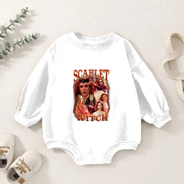 Discover Scarlet Witch Baby Romper Sweatshirts