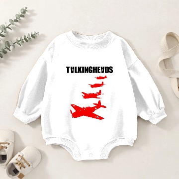 Discover Talking Heads Remain in Light Back Baby Romper Sweatshirts
