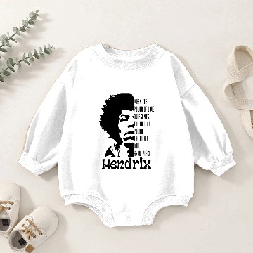 Discover Jimi Hendrix quote Baby Romper Sweatshirts
