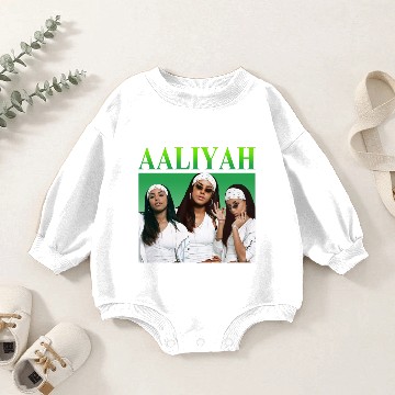 Discover Aaliyah Pullover Baby Romper Sweatshirts