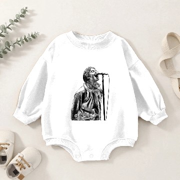 Discover Liam Gallagher - Oasis - Baby Romper Sweatshirts