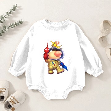 Discover Olimar - Pikmin - Baby Romper Sweatshirts