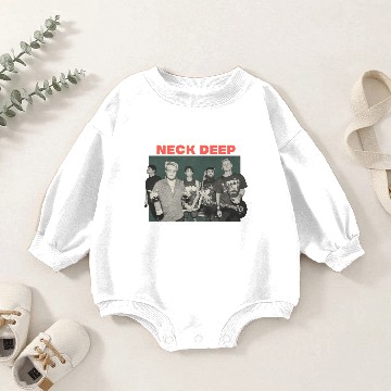 Discover Neck Deep - Neck Deep - Baby Romper Sweatshirts