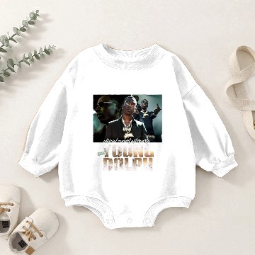 Discover RIP Young Dolph Baby Romper Sweatshirts