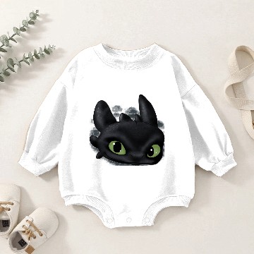 Discover Toothless - Dragon - Baby Romper Sweatshirts