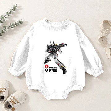 Discover VF1S - Robotech - Baby Romper Sweatshirts
