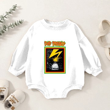 Discover bad brains Baby Romper Sweatshirts