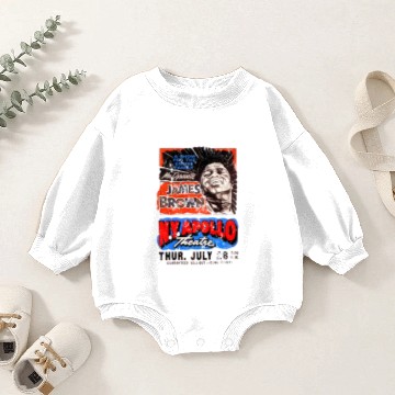Discover James Brown - James Brown - Baby Romper Sweatshirts