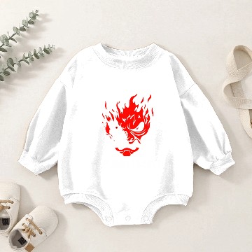 Discover Cyberpunk Cyberpunk Samurai Baby Romper Sweatshirts