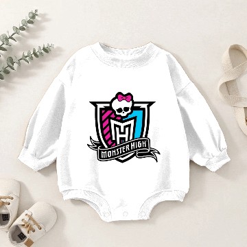 Discover monster high logo Baby Romper Sweatshirts