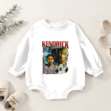 Discover Kendrick Lamar Vintage Baby Romper Sweatshirts