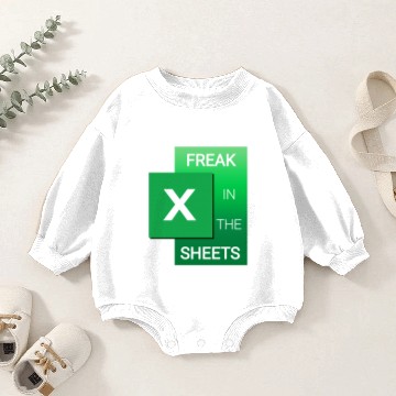 Discover Freak In The Sheets Funny Excel Spreadsheet Baby Romper Sweatshirts
