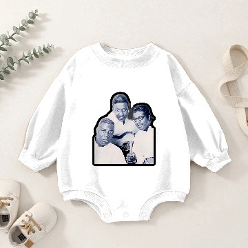 Discover Muddy Waters, Howlin Wolf, Bo Diddly - Blues - Baby Romper Sweatshirts