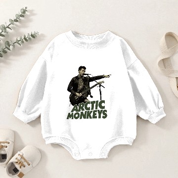 Discover Arctic Monkeys Baby Romper Sweatshirts