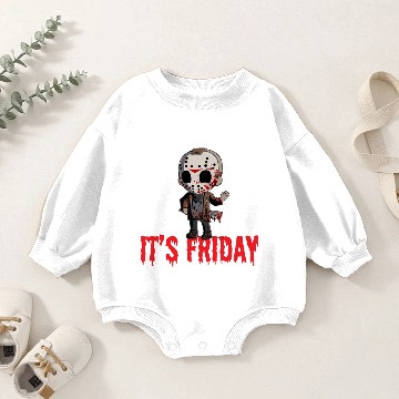 Discover Black friday Halloween Horror Pullover Baby Romper Sweatshirts