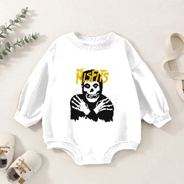 Discover Misfits Classic Skull Baby Romper Sweatshirts