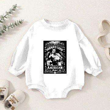 Discover Classic johnny cash Baby Romper Sweatshirts